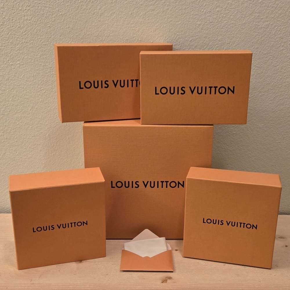 5 LOUIS VUITTON Storage Boxes Magnetic Closet Organization